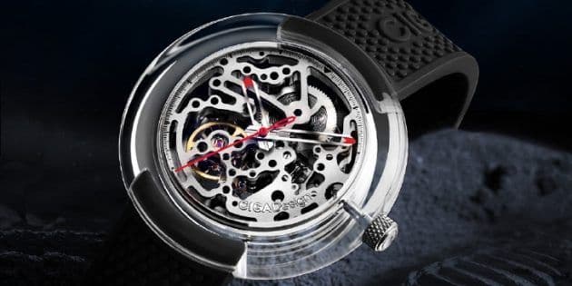 Xiaomi представила прозорий механічний годинник T-Series CIGA Design