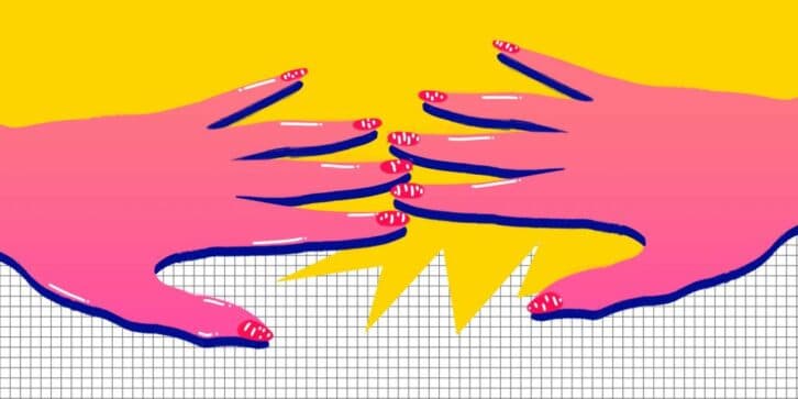 Чому з’являються білі плями на нігтях